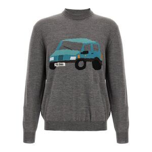 Magliano Gray Wool Men's Cardigan